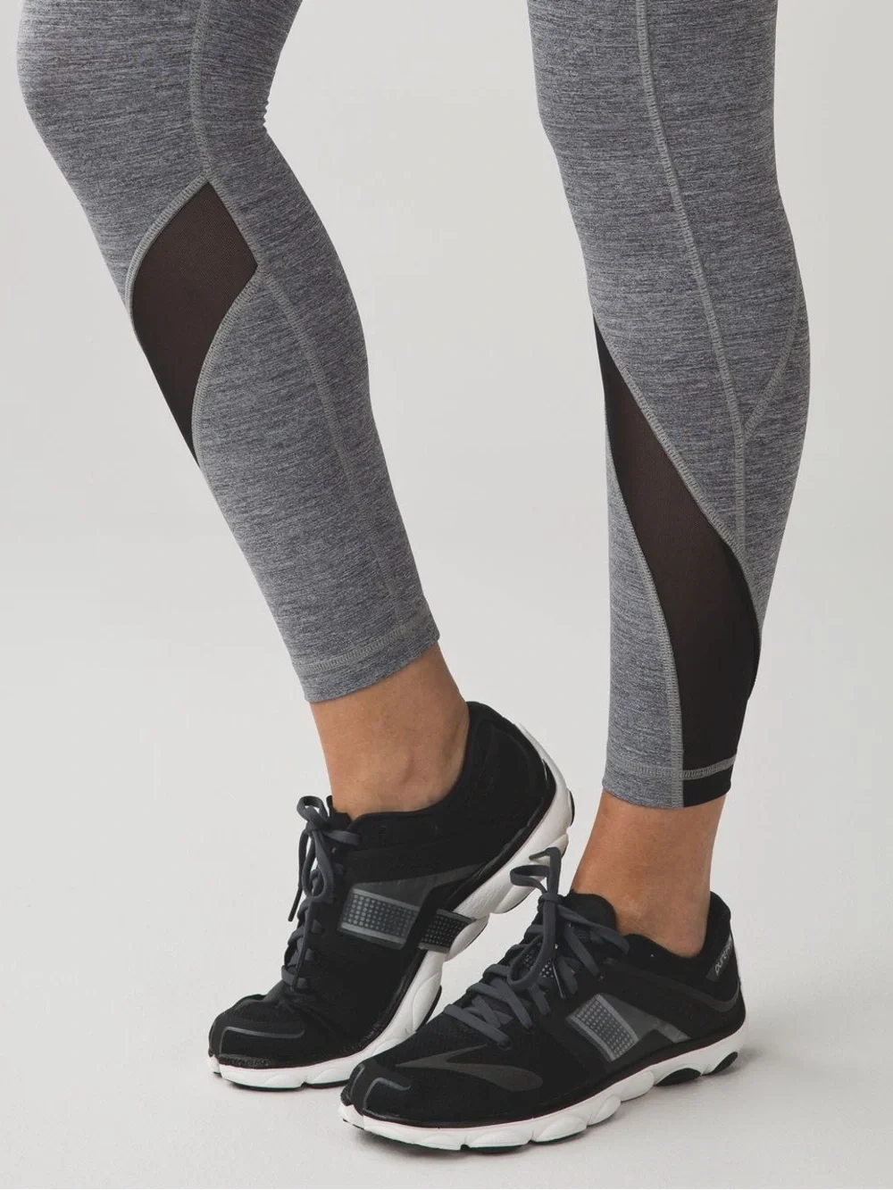 Lululemon Inspire Tight II (Mesh) in Space Dye Camo Black Dark Slate